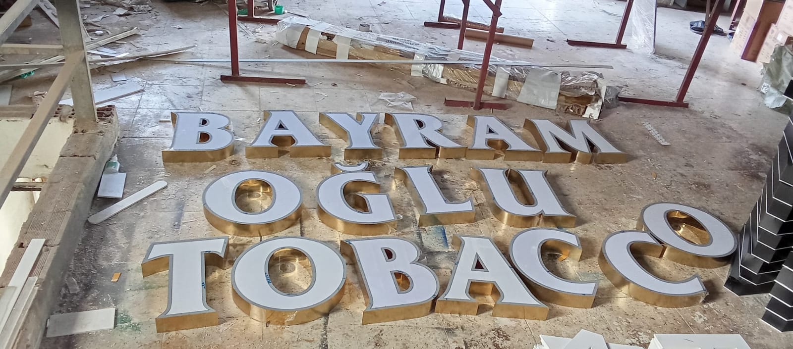 Fason Kutu Harf İmalatı