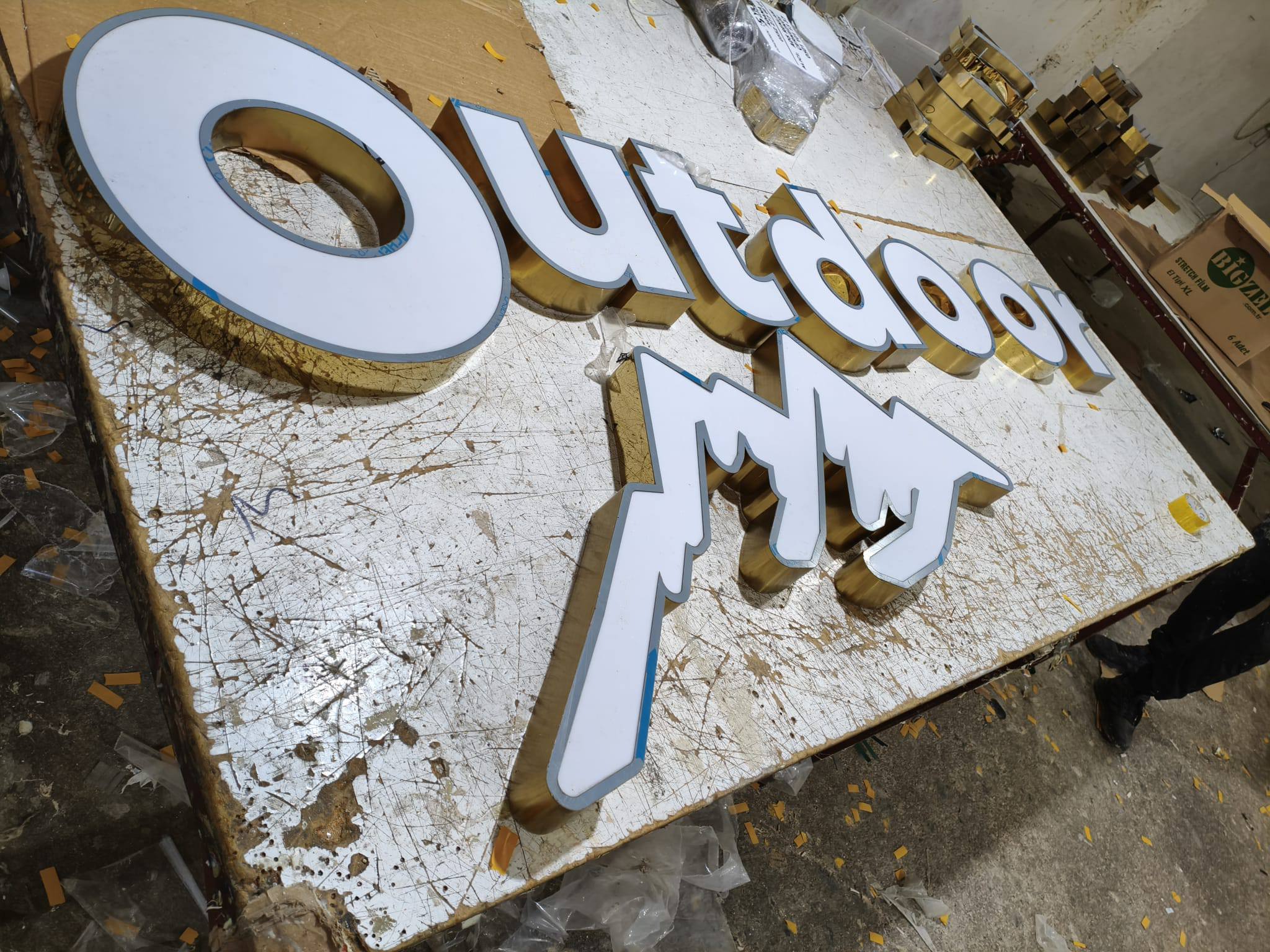 Fason Kutu Harf İmalatı