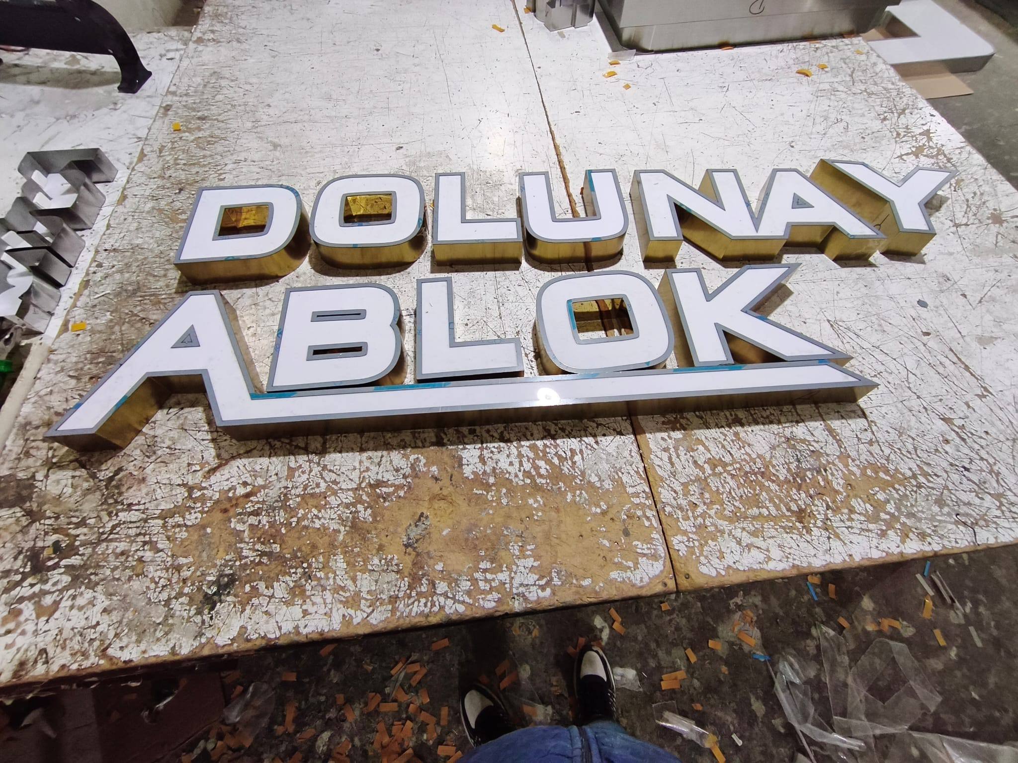 Fason Kutu Harf İmalatı