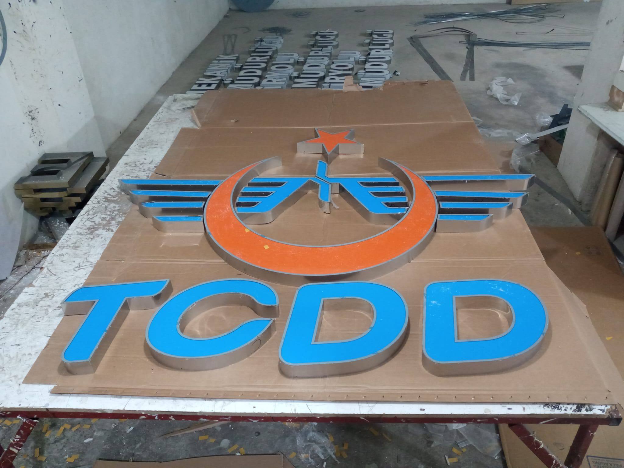 Fason Kutu Harf İmalatı