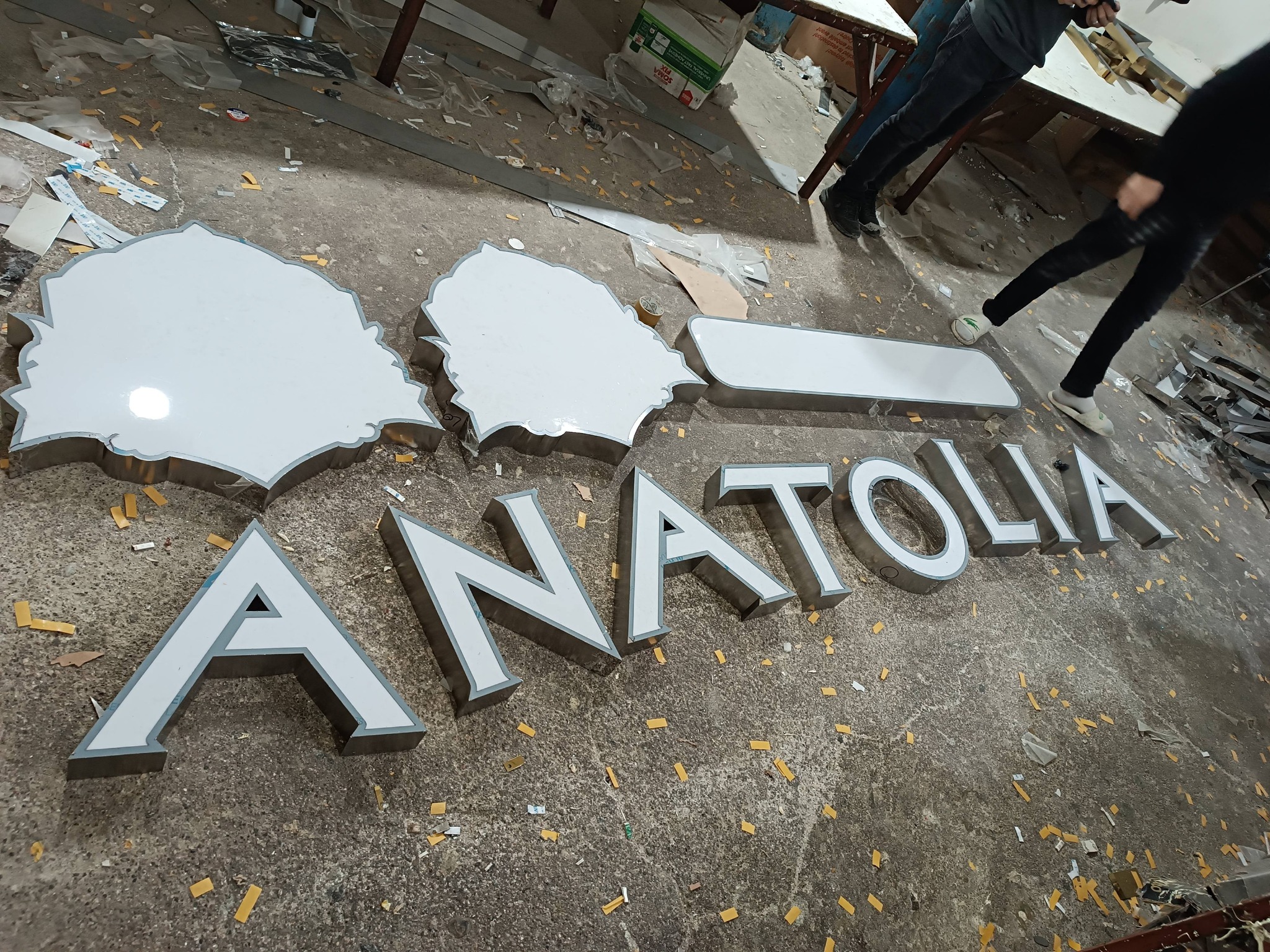 Fason Kutu Harf İmalatı